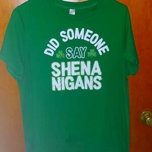 Junior's Green St.Patricks Day Shirt size 21